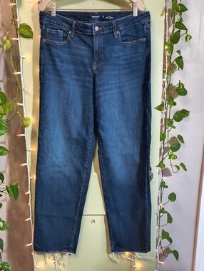 Women's Old Navy Raw Hem O.G. Loose Low Rise 10 Tall